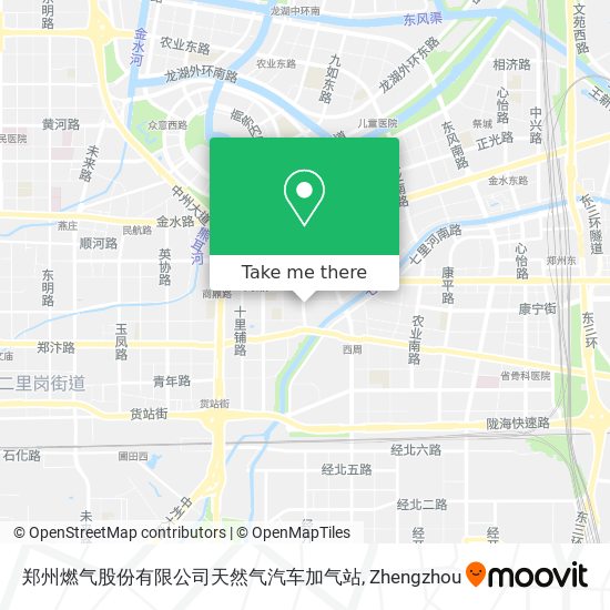 郑州燃气股份有限公司天然气汽车加气站 map