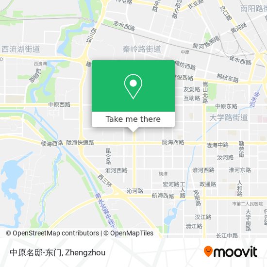 中原名邸-东门 map