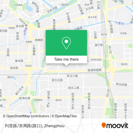 列里路/东周路(路口) map