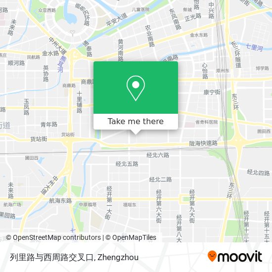 列里路与西周路交叉口 map
