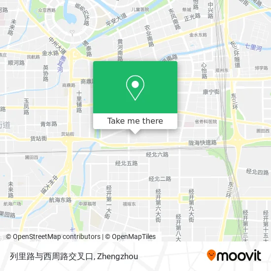 列里路与西周路交叉口 map