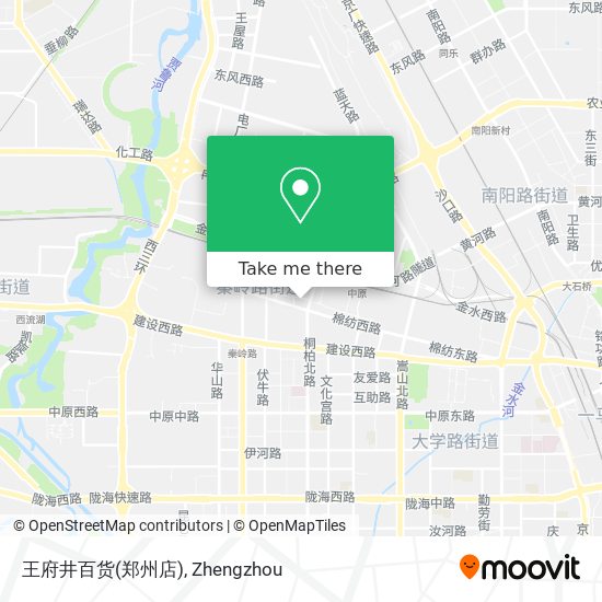 王府井百货(郑州店) map