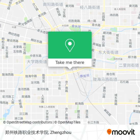 郑州铁路职业技术学院 map