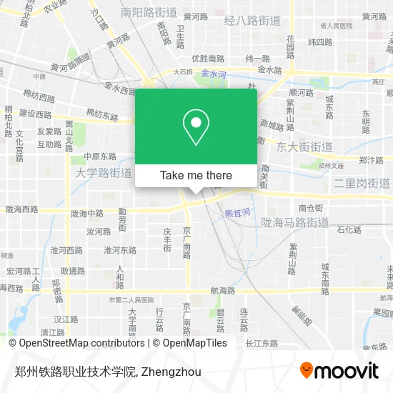 郑州铁路职业技术学院 map