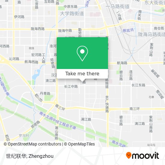 世纪联华 map