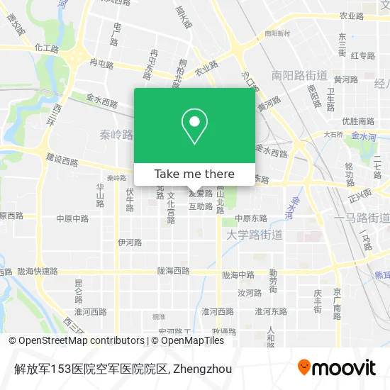 解放军153医院空军医院院区 map