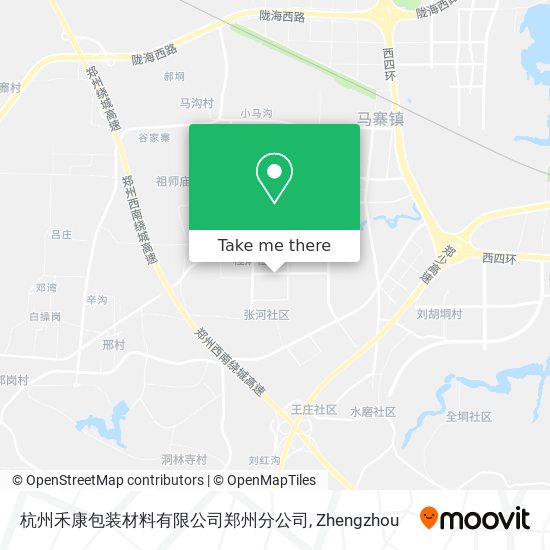 杭州禾康包装材料有限公司郑州分公司 map