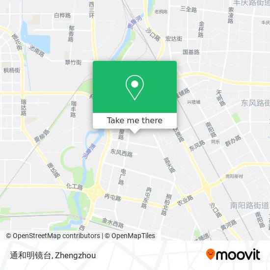 通和明镜台 map