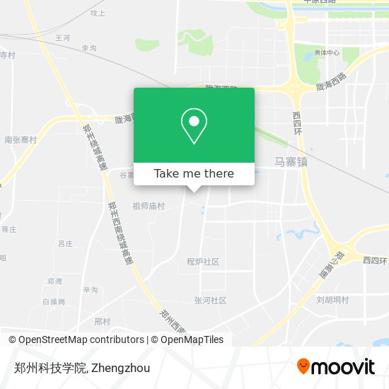 郑州科技学院 map