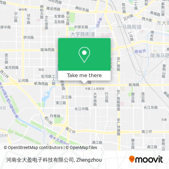 河南全大盈电子科技有限公司 map