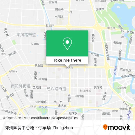 郑州国贸中心地下停车场 map