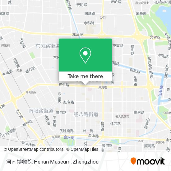 河南博物院 Henan Museum map