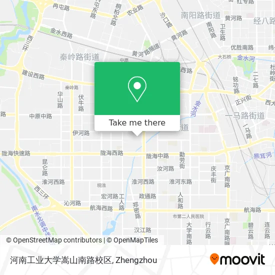 河南工业大学嵩山南路校区 map
