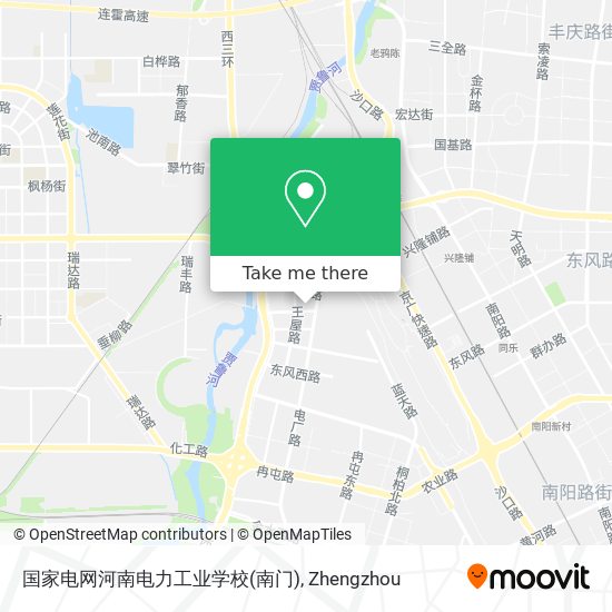 国家电网河南电力工业学校(南门) map