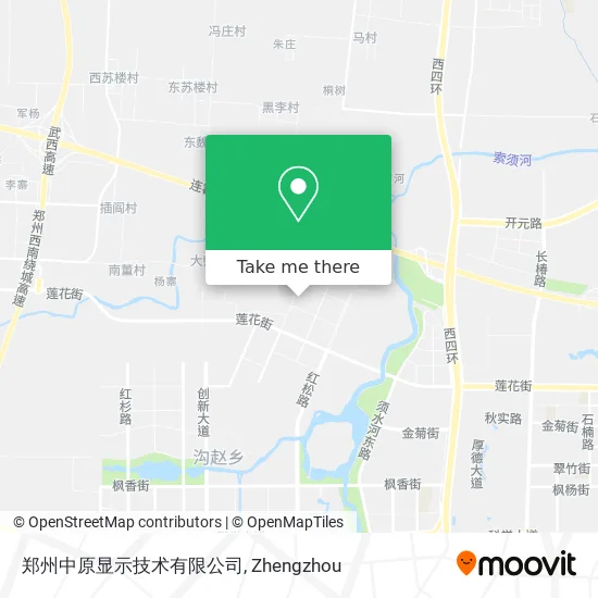 郑州中原显示技术有限公司 map