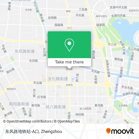 东风路地铁站-A口 map