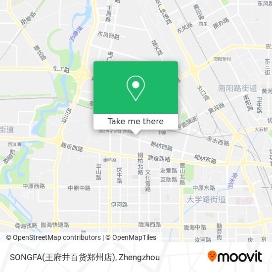 SONGFA(王府井百货郑州店) map