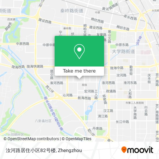 汝河路居住小区82号楼 map