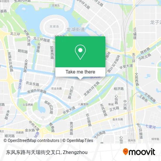 东风东路与天瑞街交叉口 map