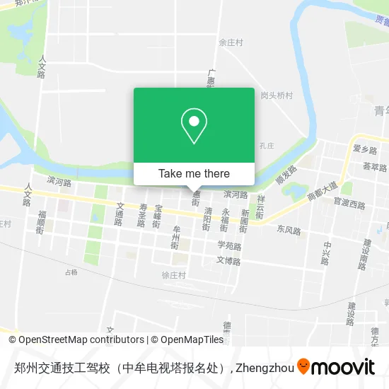 郑州交通技工驾校（中牟电视塔报名处） map