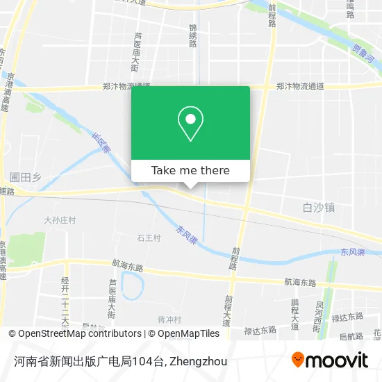 河南省新闻出版广电局104台 map
