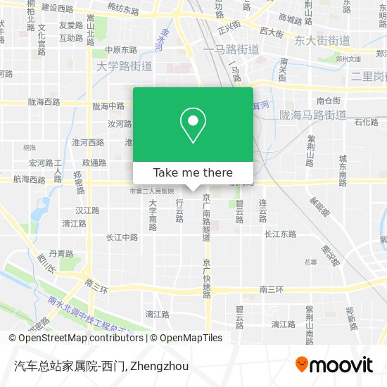 汽车总站家属院-西门 map