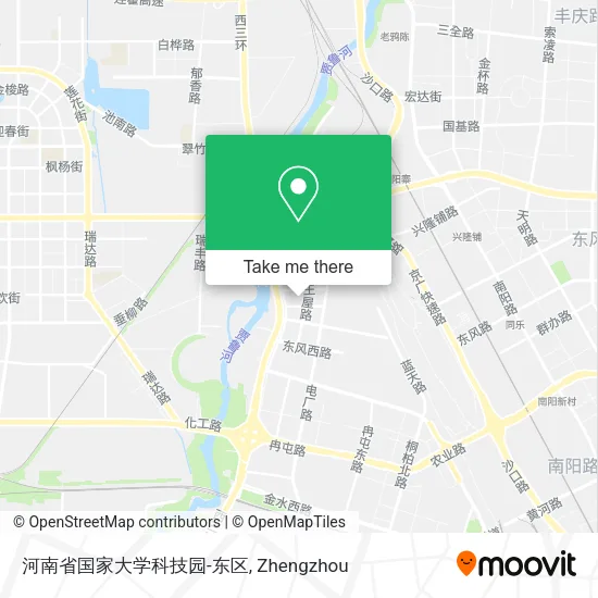河南省国家大学科技园-东区 map