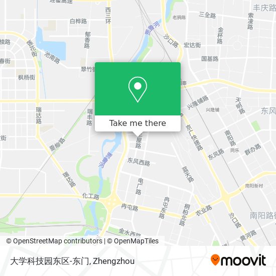 大学科技园东区-东门 map