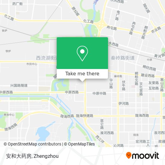 安和大药房 map