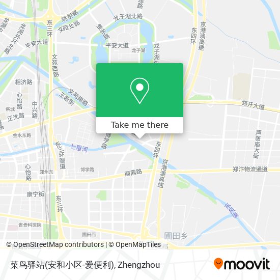 菜鸟驿站(安和小区-爱便利) map
