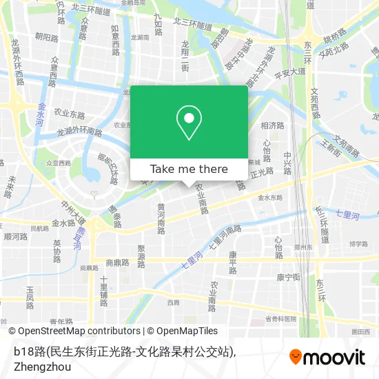 b18路(民生东街正光路-文化路杲村公交站) map