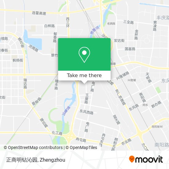 正商明钻沁园 map