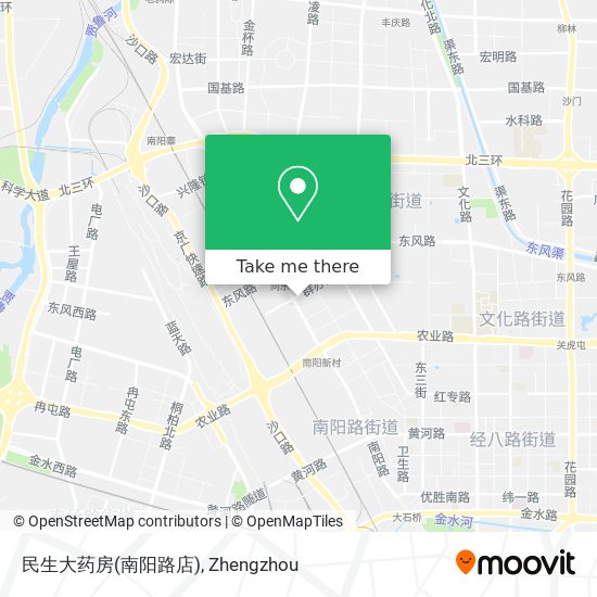 民生大药房(南阳路店) map