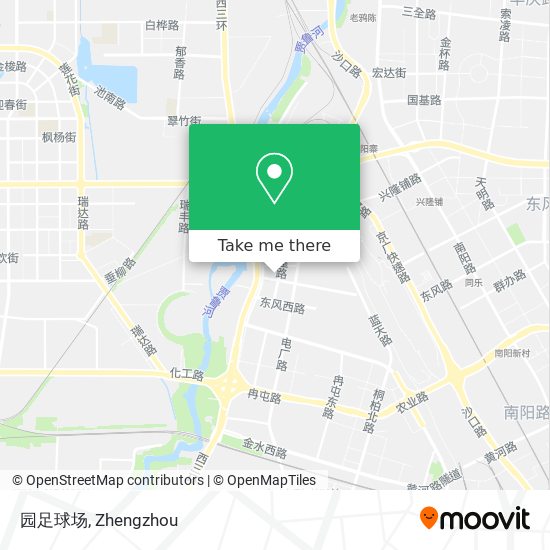 园足球场 map