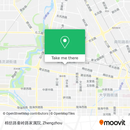 棉纺路秦岭路家属院 map