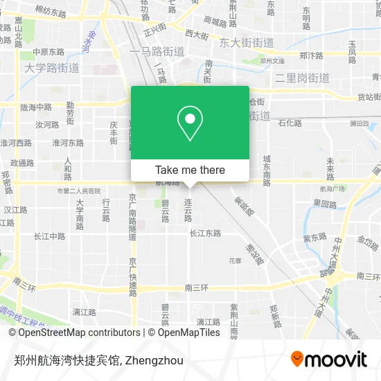 郑州航海湾快捷宾馆 map