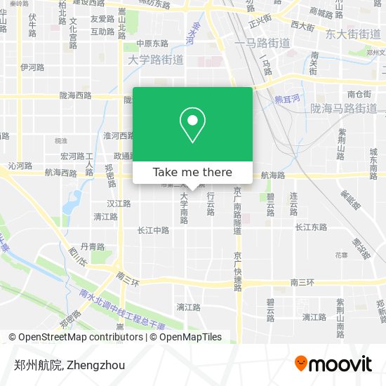 郑州航院 map