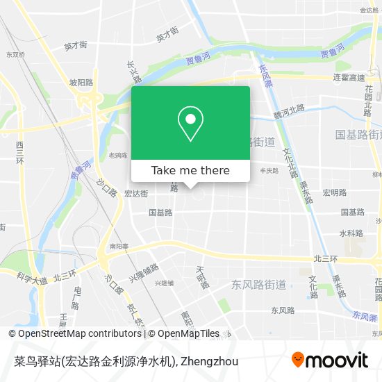 菜鸟驿站(宏达路金利源净水机) map
