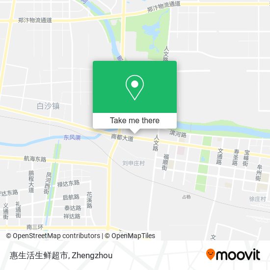 惠生活生鲜超市 map