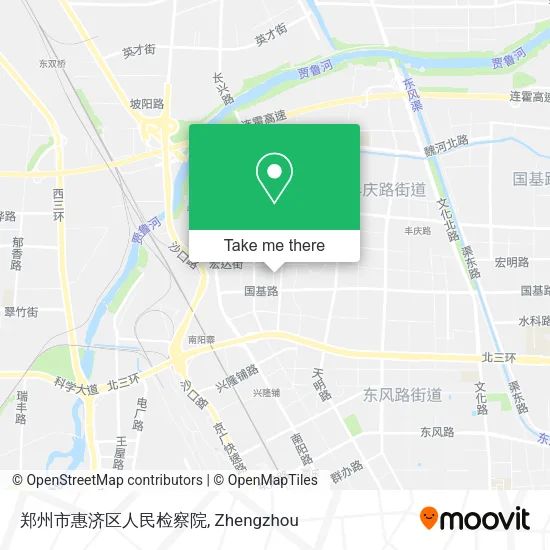 郑州市惠济区人民检察院 map