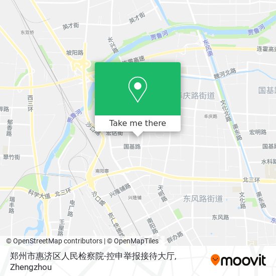 郑州市惠济区人民检察院-控申举报接待大厅 map