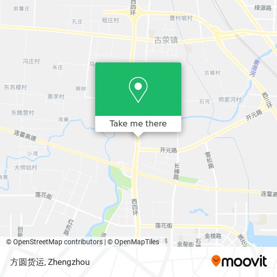 方圆货运 map