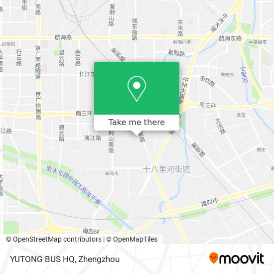 YUTONG BUS HQ map