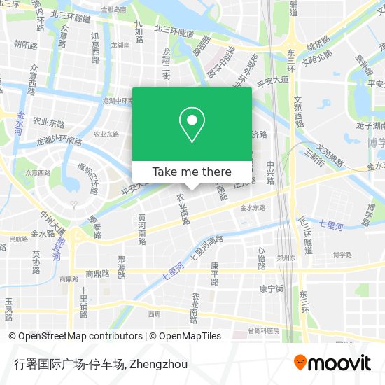 行署国际广场-停车场 map
