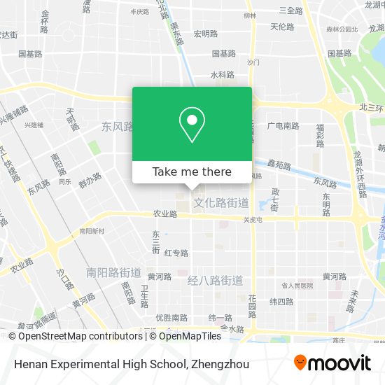 Henan Experimental High School map