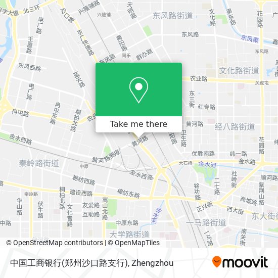 中国工商银行(郑州沙口路支行) map