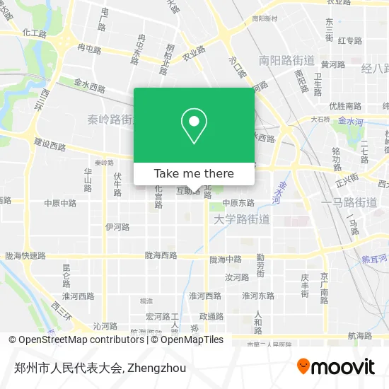 郑州市人民代表大会 map