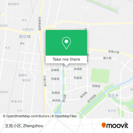 文苑小区 map