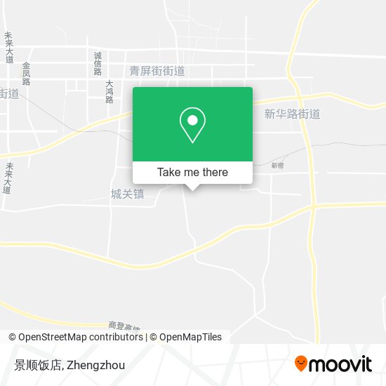 景顺饭店 map