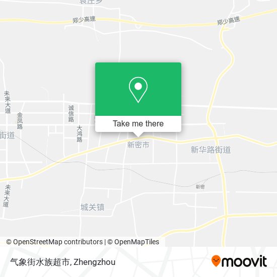 气象街水族超市 map